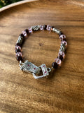 Brown And Pink Bracelet