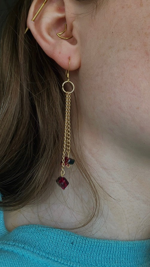 Stone Earrings